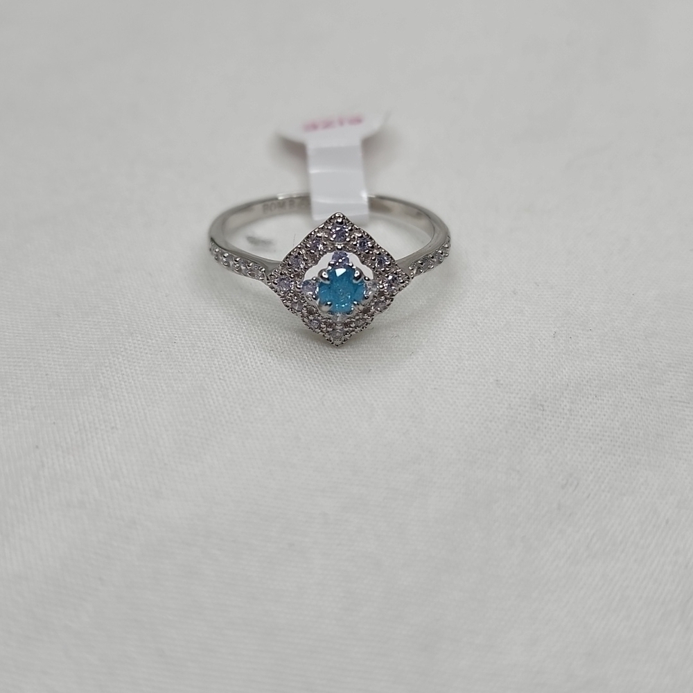 AQUAMARINE RING - Picture 6 of 9